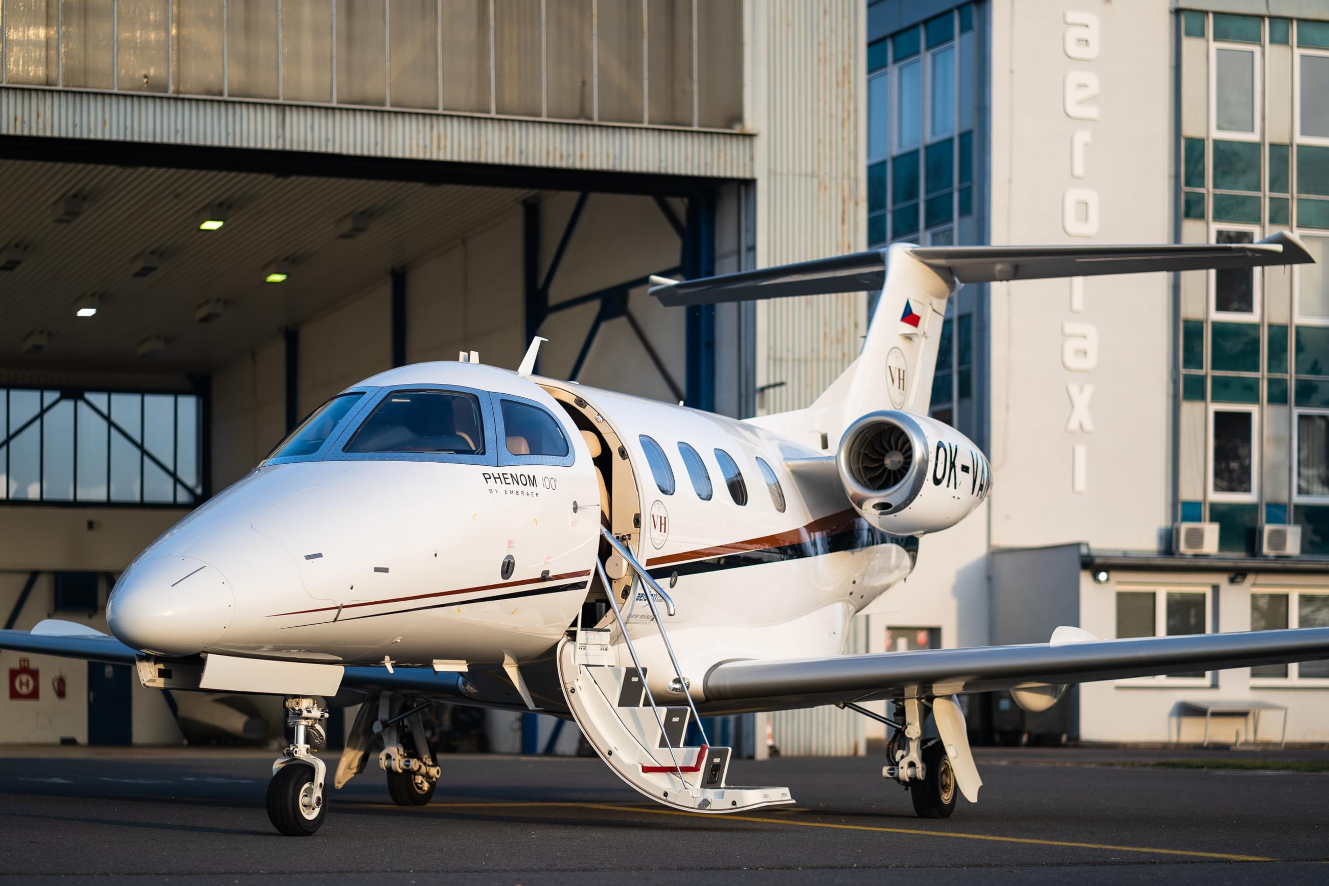 First Embraer Phenom 100 In Czech Republic Charter Advisory