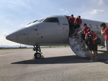 Flights for sport teams