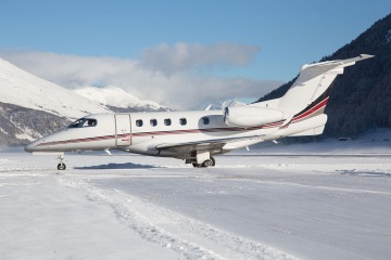 Soukromým letadlem na hory